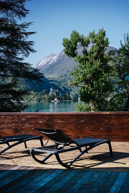Auberge Du Pere Bise - Jean Sulpice Talloires Bagian luar foto